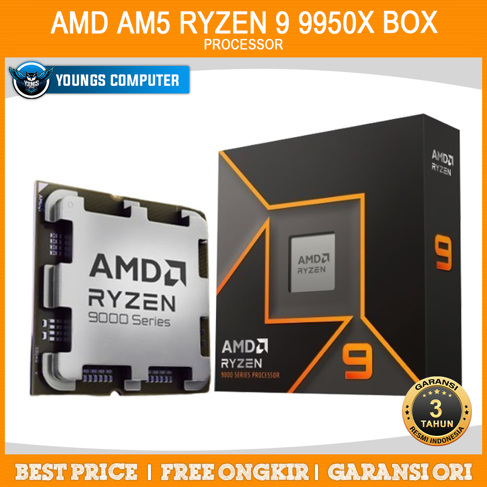 AMD AM5 RYZEN 9 9950X BOX