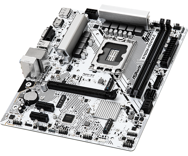 ASROCK B760M-HDV/M.2 WHITE (DDR5) - Gambar 3