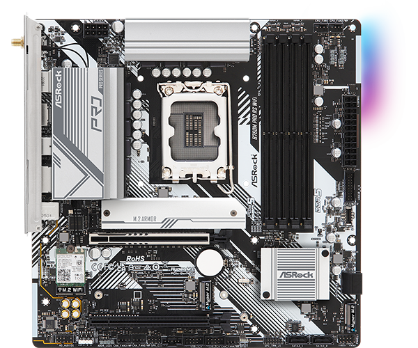 ASROCK B760M PRO RS WIFI DDR5 - Gambar 2