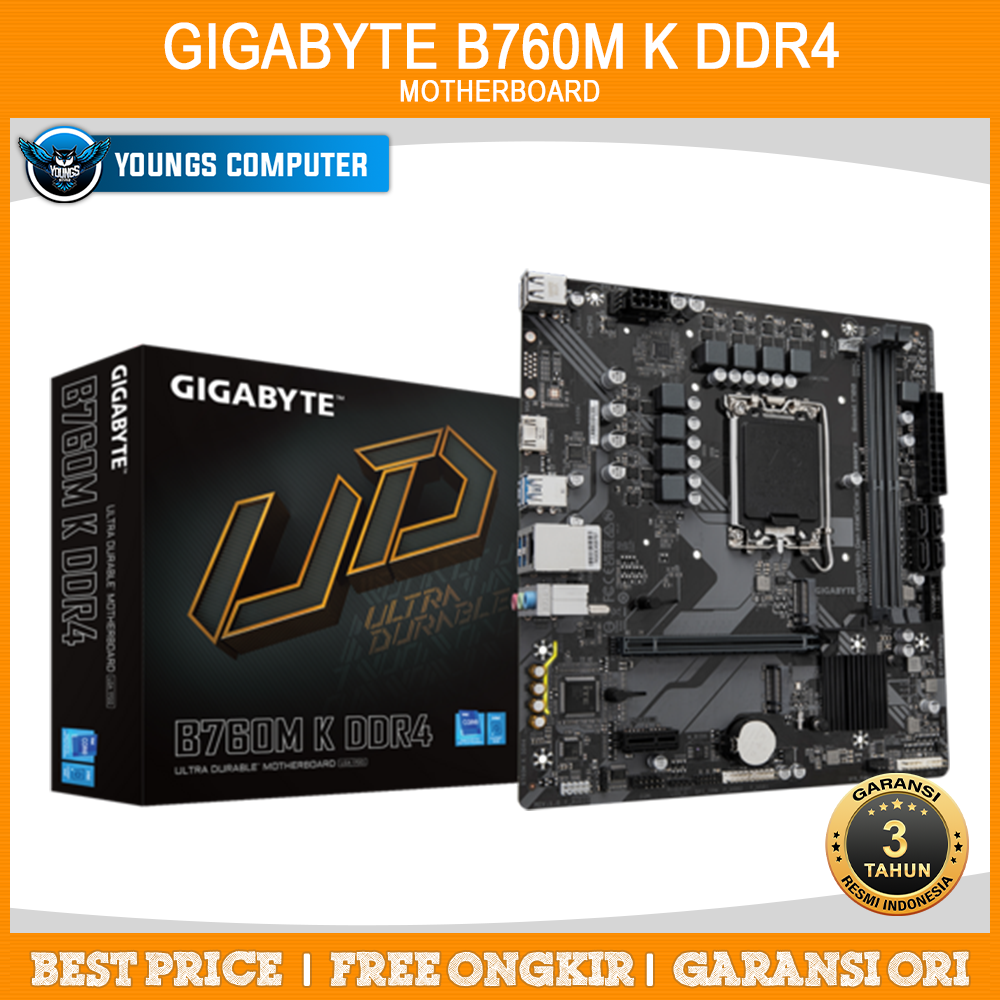 GIGABYTE B760M K DDR4