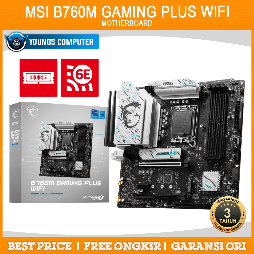 MSI B760M GAMING PLUS WIFI