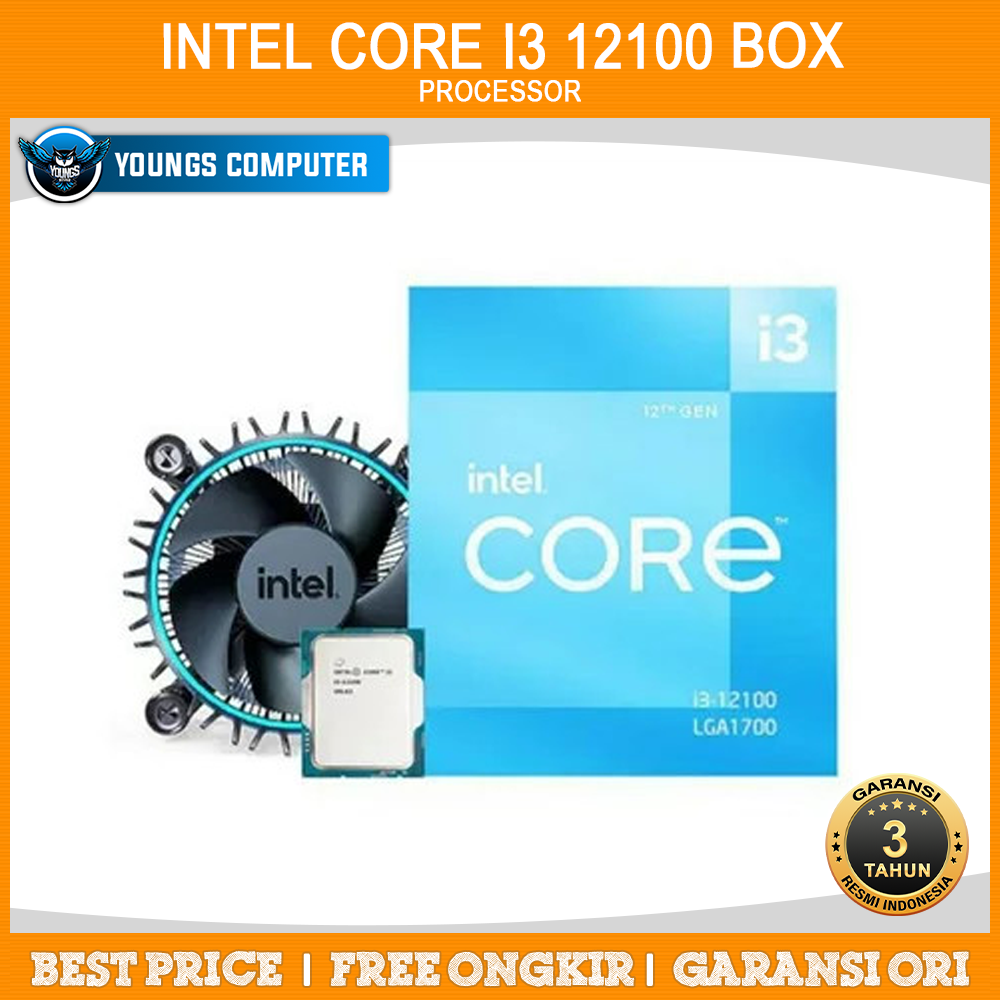 INTEL CORE i3 12100 BOX