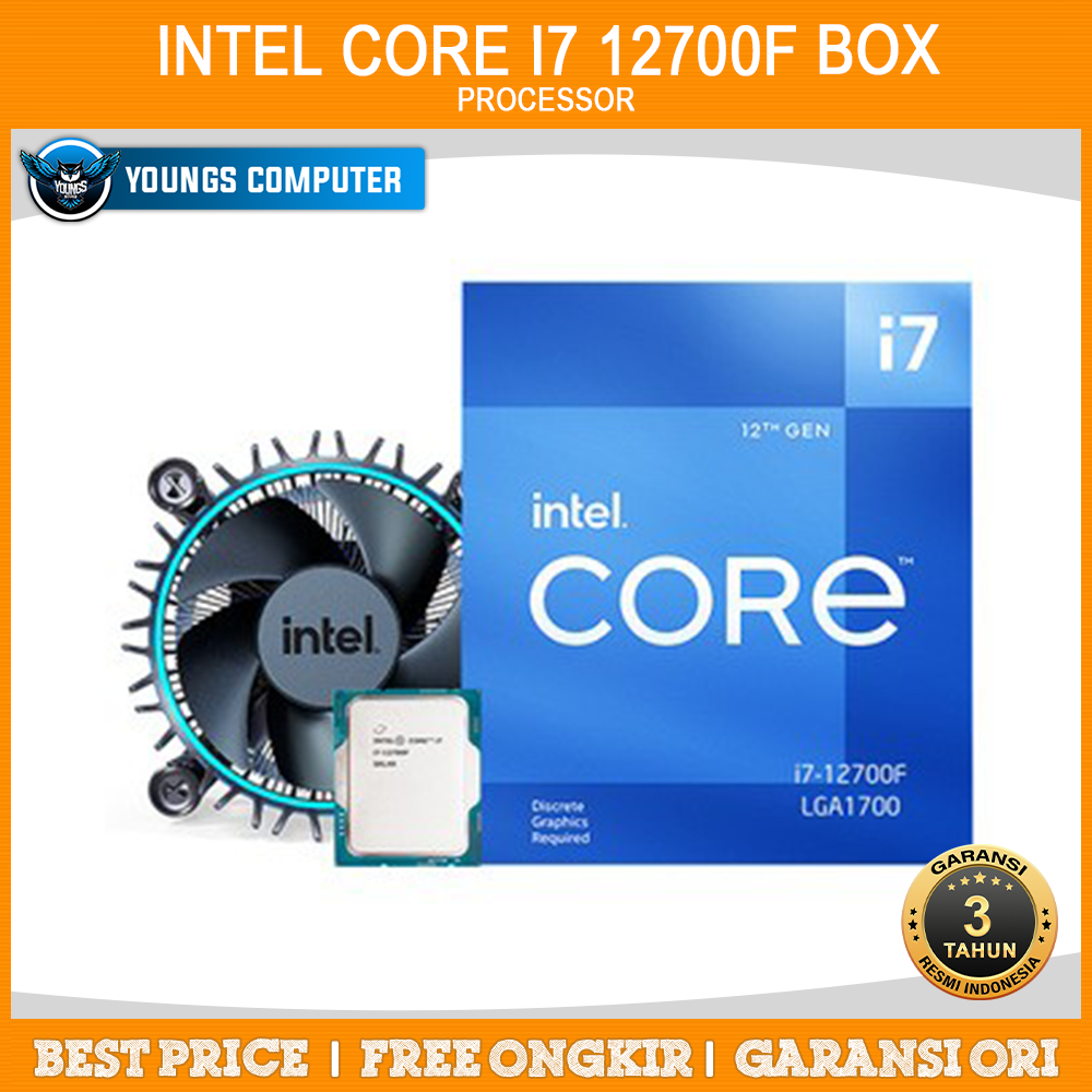 INTEL CORE i7 12700F BOX