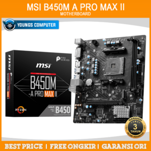 MSI B450M A PRO MAX II