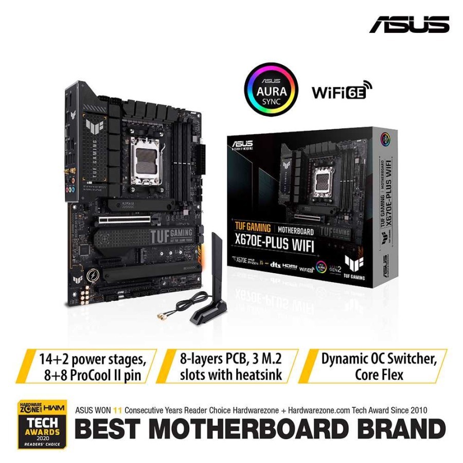 ASUS TUF GAMING X670E-PLUS WIFI - Gambar 2