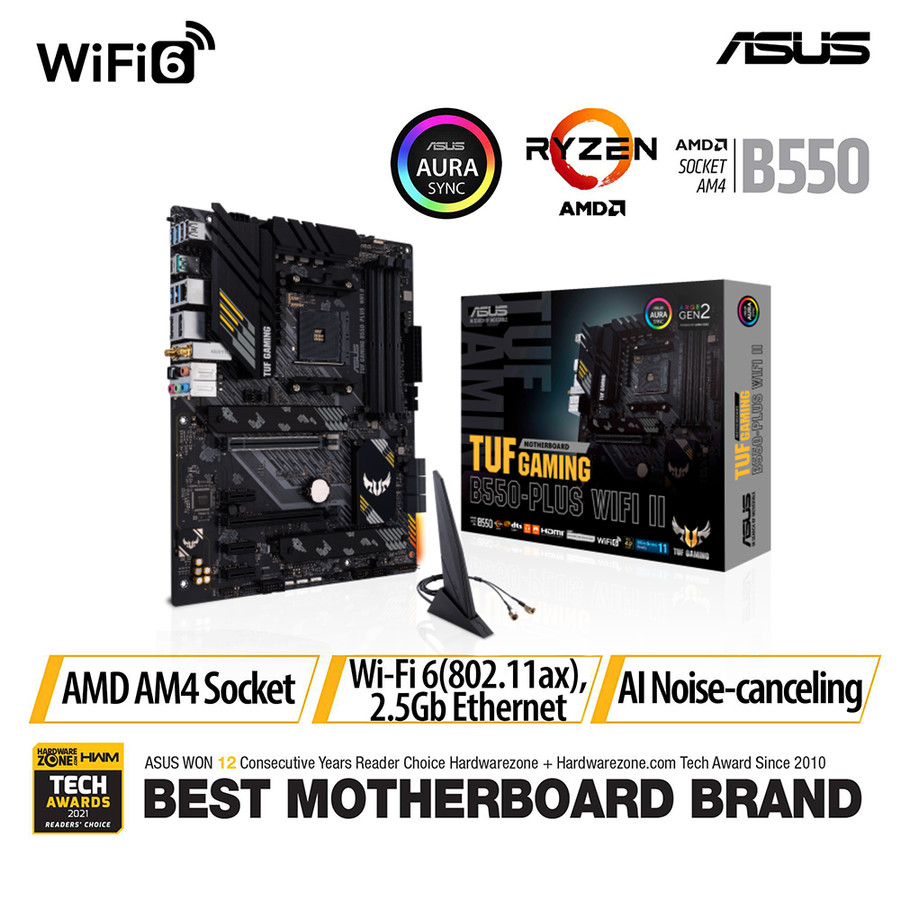 ASUS TUF B550-PLUS GAMING WIFI II - Gambar 2
