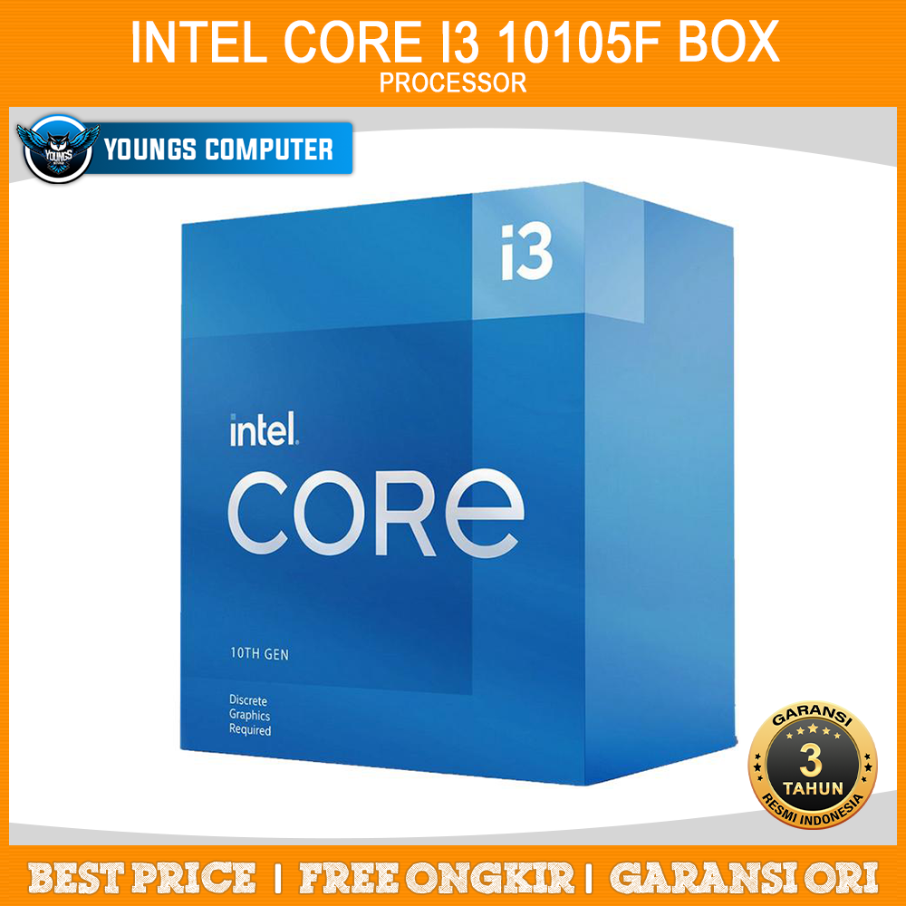 INTEL CORE i3 10105F BOX