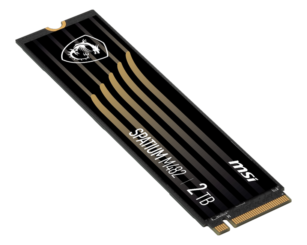 MSI SPATIUM M482 2TB PCIE 4.0 7300/6400Mbps - Gambar 4