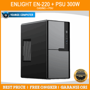 ENLIGHT EN-220 + 300W Mid Slim mATX USB3.0