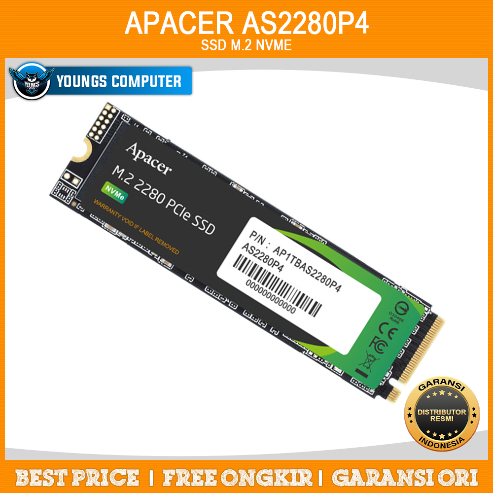 APACER AS2280P4 256GB M.2 NVME