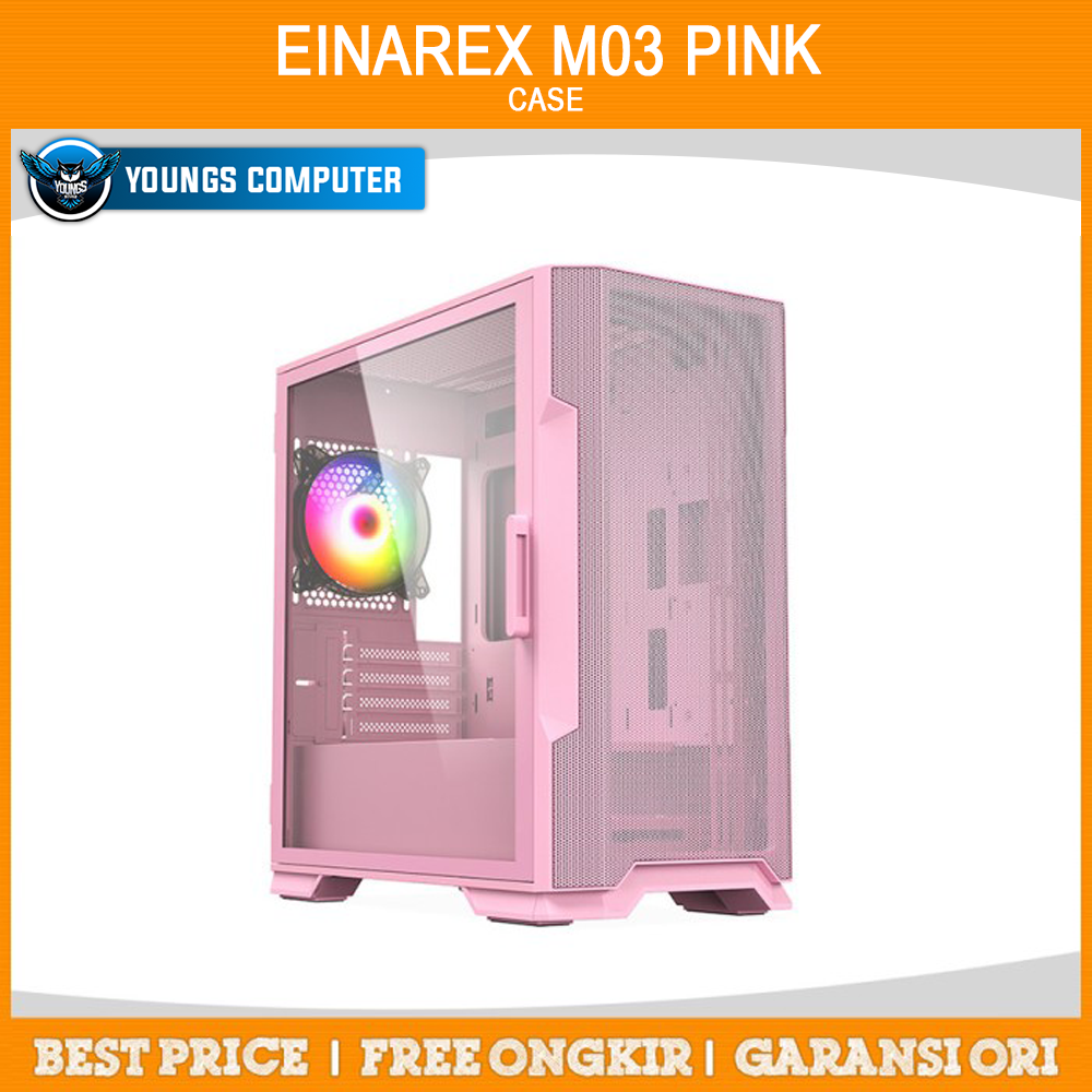 EINAREX M03 PINK (1x 120mm ARGB Fan)