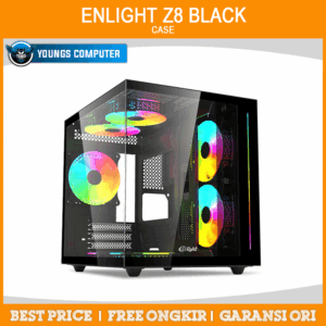ENLIGHT Z8 BLACK +3 Fan RGB