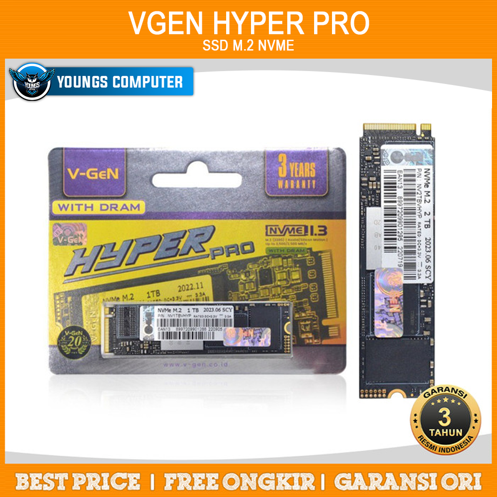 VGEN HYPER PRO 1TB Gen3 3.500/2.500mbps