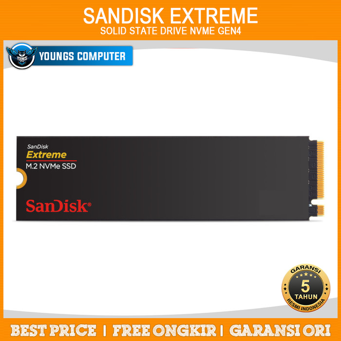 SSD SANDISK EXTREME 1TB NVME Gen4 5150Mbps