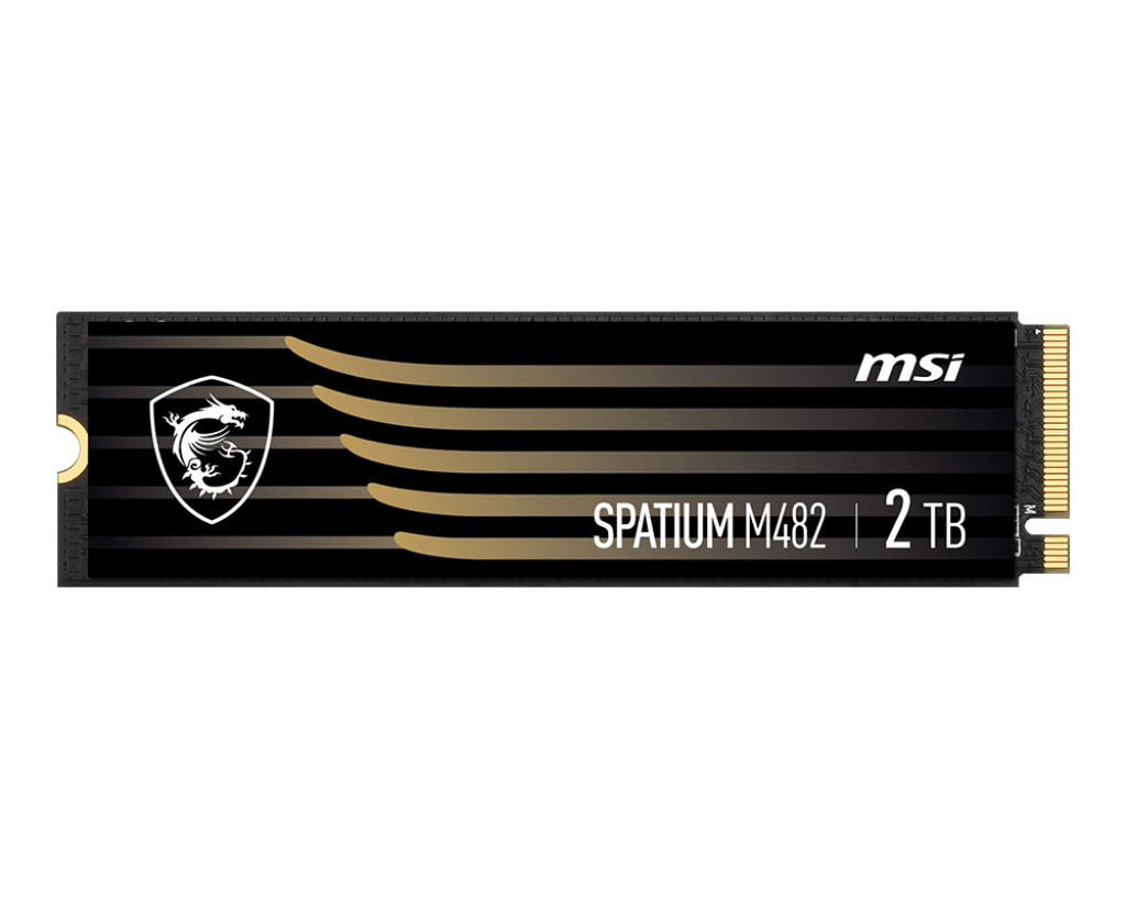 MSI SPATIUM M482 2TB PCIE 4.0 7300/6400Mbps - Gambar 2