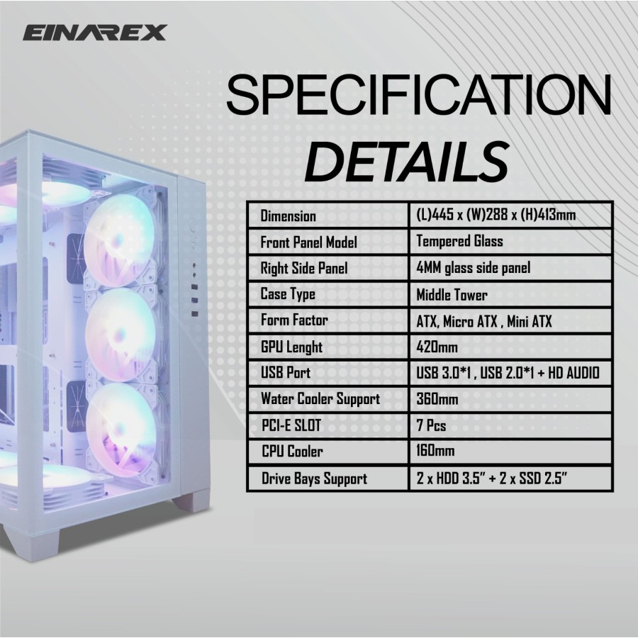 EINAREX YOSEMITE WHITE - Gambar 4