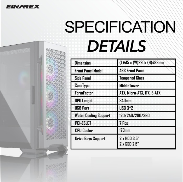 EINAREX VICTORIA WHITE - Gambar 4