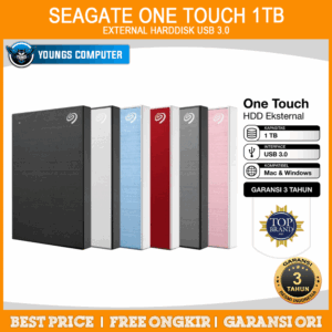 SEAGATE ONE TOUCH PORTABLE HARDDISK EXTERNAL USB3.0  1TB