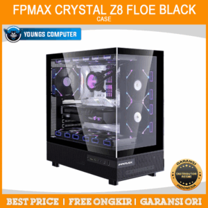 FPMAX CRSYTAL Z8 FLOE BLACK + 3 Fan Avalon